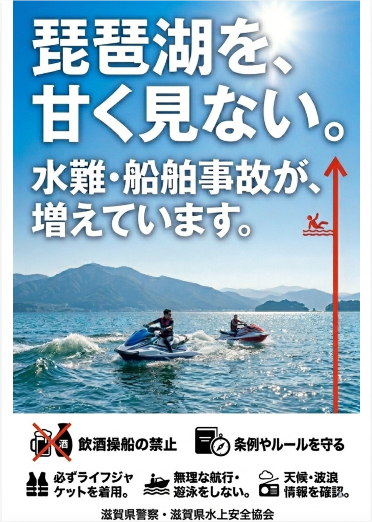 夏期における水難・山岳遭難等の防止 | web滋賀プラスワン公式サイト